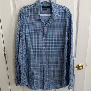 Polo by Ralph Lauren Men's Multicolor Plaid Shirt